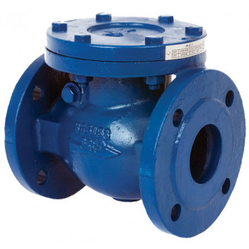 150mm ART170 Cast Iron Swing Check Valve Flanged PN16