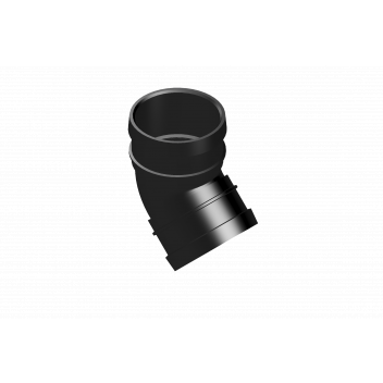 82mm 101.3.135B Black 135deg Double Socket Swept Bend