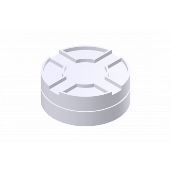 110mm 136.4W White Access Cap