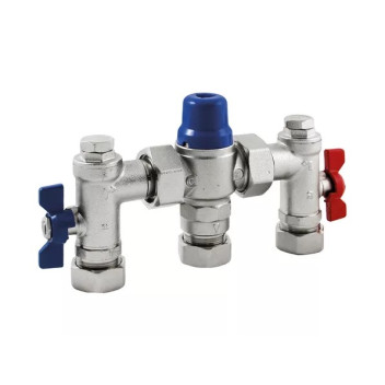 22mm Easifit 4in1 Thermo Mixing Valve HEAT112055