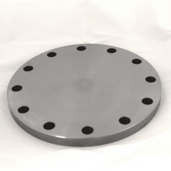 32mm PN16 P235GH Full Thickness BZP Blank Flange EN1092-1