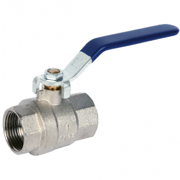 10mm ART54 Brass Ball Valve Blue Lever BSPP Ends PN32