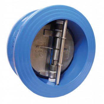 125mm ART121 Cast Iron Dual Plate Wafer Check Valve and ASA150 Flanges PN16