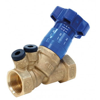 25mm ART23 DZR Brass Double Regulating Valve BSPP - Standard Flow