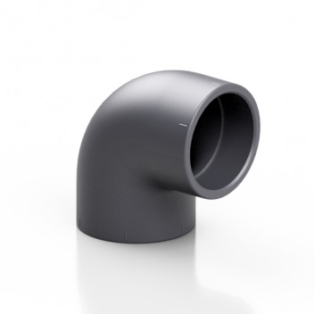3\" GOA PVC-U Plain Solvent Cement 90 Degree Elbow