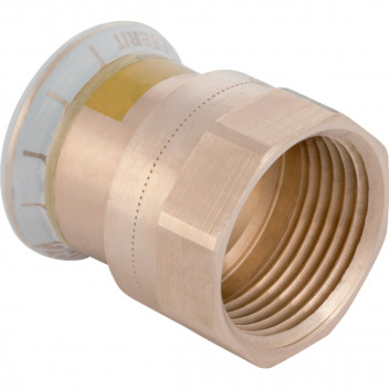 15mmx1/2\" Geberit Mapress 34683 Copper Gas Adaptor with Female Thread