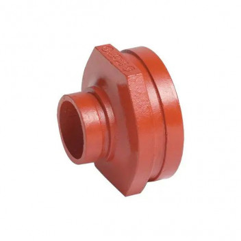 80 x 65mm (88.9 x 76.1) V50 Painted Grooved Concentric Reducer