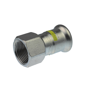 42x1.1/2\" Xpress Stainless GAS Straight Female Connector SSG2 - 11936