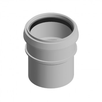 50mm 227.2G Grey Terrain Spigot/Socket Coupler