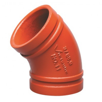 65mm (76.1) V11 Painted Grooved 45deg Elbow F0011M076ZZP000