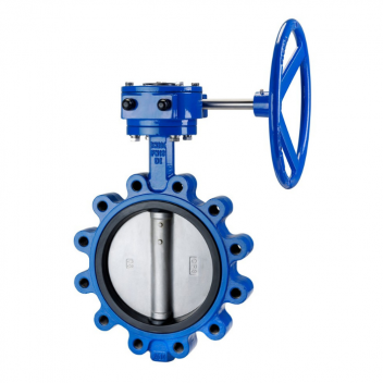200mm 970G Ductile Iron Fully-Lugged Gear Operated Butterfly Valve