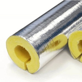 15 x 20mm H&V Foil Backed Pipe Lagging - 1.2m Length