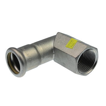 22x3/4\" Xpress Stainless GAS 90Deg Female Elbow SSG14 - 11952