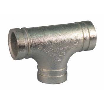 100mm (114.1) V20 Galvanised Grooved Tee