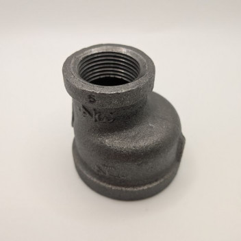 25x15mm OA180 Black Malleable Iron Eccentric Socket