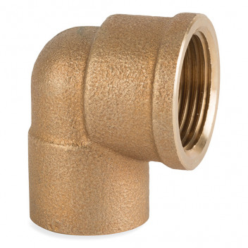 22x3/4\" Endfeed 90deg Female Iron Elbow EF14