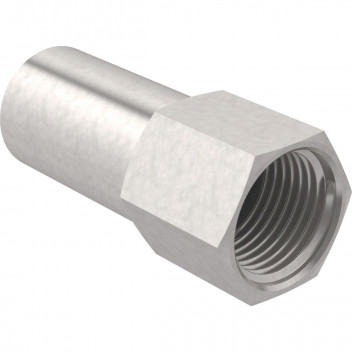 28x1/2\" Geberit Mapress 33848 Stainless Steel Plain Ended Female Adaptor