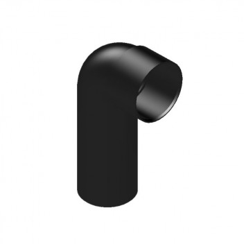 40mm 207.15.92 Black 92deg Spigot/Socket Bend