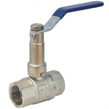 20mm ART40P-97X1B Brass Ball Valve with Extended Blue Lever BSPP