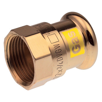 15x1/2\" Xpress Copper GAS Straight Female Connector SG2 - 39720