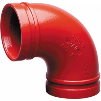 65mm(76.1) V10 Painted Grooved Elbow F0010M076ZZP000