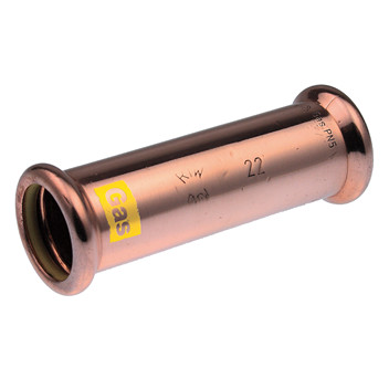 22mm Xpress Copper GAS Straight Slip Coupling SG1S - 39711
