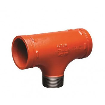65x50mm (76.1x60.3) V29T Painted Grooved RunxBSP Male Tee F029TM07602PMC0
