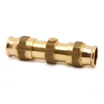42mm PS4426 DZR Brass Double Check Valve Pressfit Ends PN10