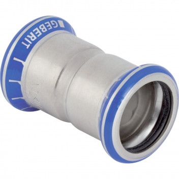 54mm Geberit Mapress 32008 Stainless Steel Coupling