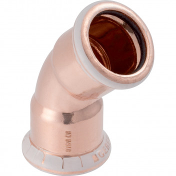 35mm Geberit Mapress 60606 Copper 45 Degree Bend