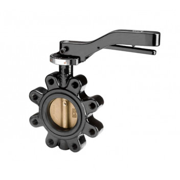 50mm F624 Ductile Iron Fully-Lugged Butterfly Valve EPDM PN16