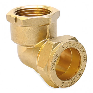 42x1.1/2\" Compression 90deg Female Iron BSP Elbow CM403