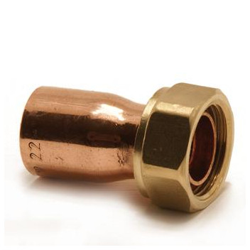 15mm x 1/2\" NS62 Straight Tap Connector