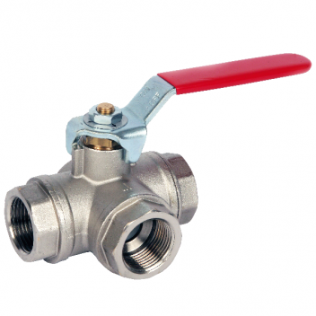15mm ART70 Brass 3 Way L Port Ball Valve