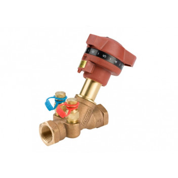 15mm D933 Bronze Low Flow Double Regulating Valve PN25 FxF