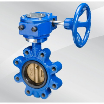 200mm 970G Ductile Iron Fully-Lugged Gear Operated Butterfly Valve