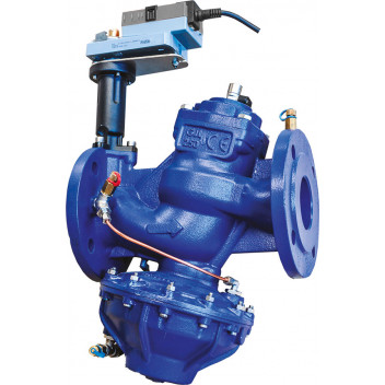 6\" ART200 Cast Iron PICV with Universal Actuator Flanged PN16