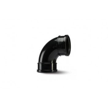 50mm 201.2.91 Black 91deg Double Socket Swept Bend