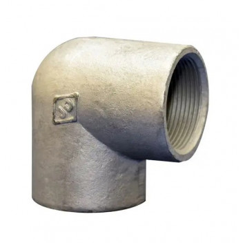 20mm Galvanised Wrought Iron Elbow