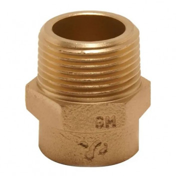 22mm x 3/4\" YP3 Straight Male Connector