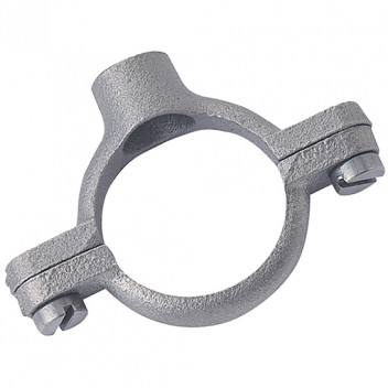 25mm A529 Metric Galvanised Malleable Iron Single Pipe Ring