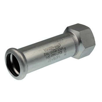 28x1/2\" Xpress Stainless Long Slip Coupling SS2LC - 11592