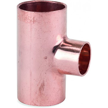 67x67x42mm Brazing Reduced Branch Tee BR25